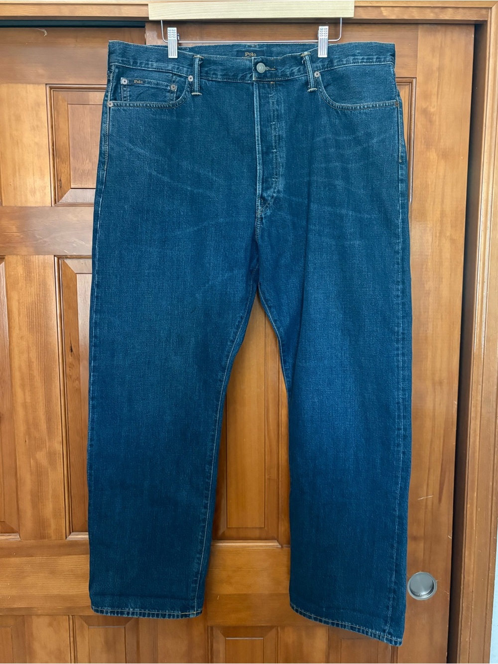 Polo Ralph Lauren Selvedge Denim Jeans Vintage Classic Fit Men's 38x32 Relaxed